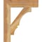 Ekena Millwork Balboa Block Rough Sawn Bracket, Western Red Cedar, 4"W x 20"D x 24"H BKT04X20X24BOA05RWR - alternate 4